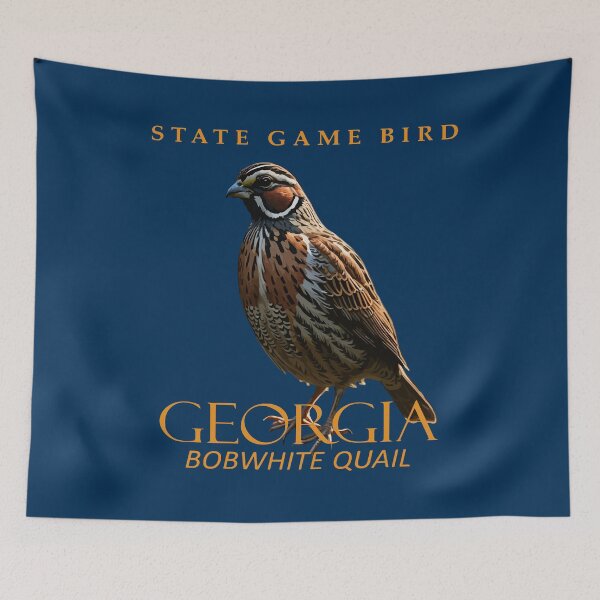 Item preview, Georgia Territory Game Bird The Bobwhite Quail designed and sold by taiche.