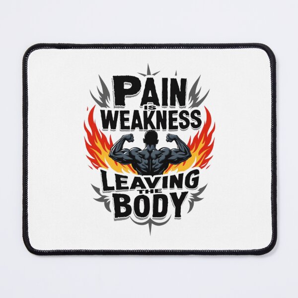 Item preview, "Pain is Weakness Leaving the Body" Gift for Gymrats designed and sold by D1dymos.