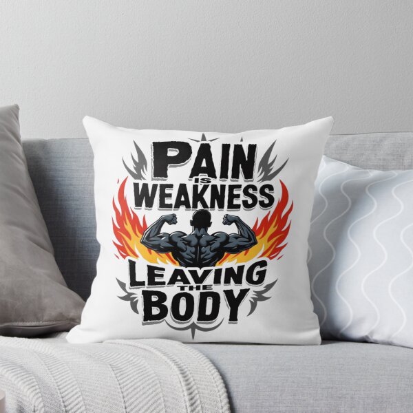 Item preview, "Pain is Weakness Leaving the Body" Gift for Gymrats designed and sold by D1dymos.