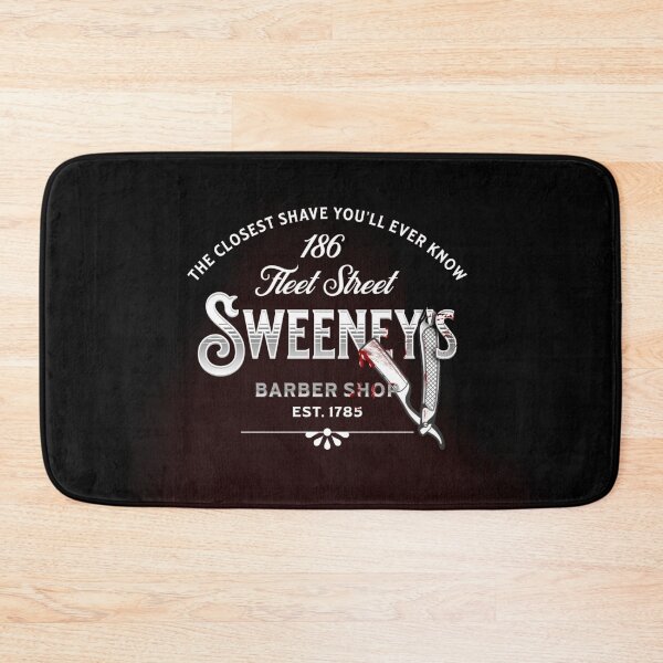 Item preview, Sweeney Todd Barber Shop Logo – Vintage Horror Musical Design designed and sold by PricklyBearArt.
