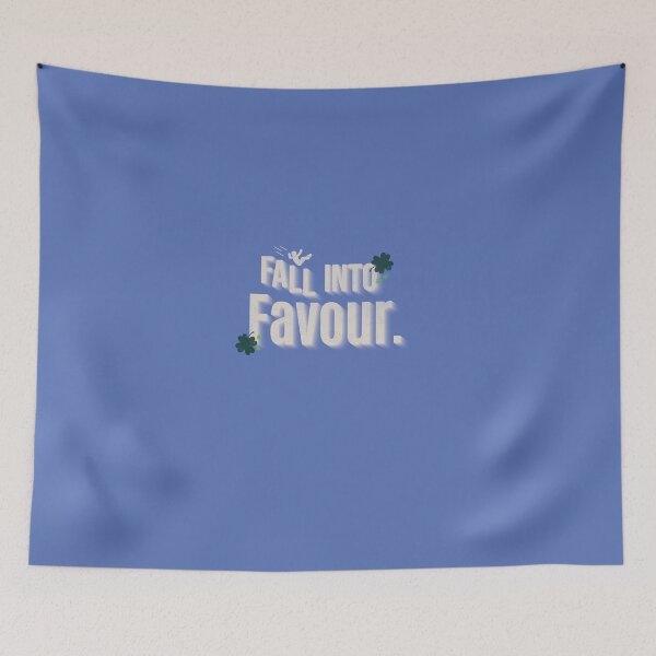 Item preview, Fall into Favour (Motivational typography) designed and sold by Thoreal.