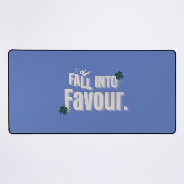 Item preview, Fall into Favour (Motivational typography) designed and sold by Thoreal.