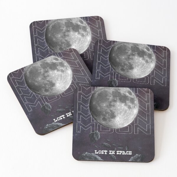 Item preview, Lost in Space - Cosmic Debris and the Moon designed and sold by StudioGraf Shop .