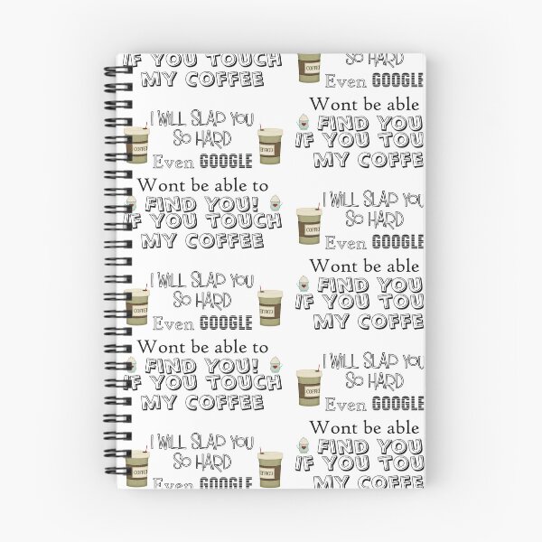 Item preview, Touch my Coffee  designed and sold by Sonia Jones Art.