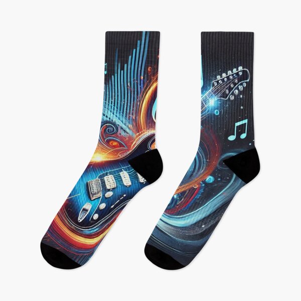 Item preview, Electric Guitar Energy - Fiery Music Vibes  designed and sold by Desireehaz.