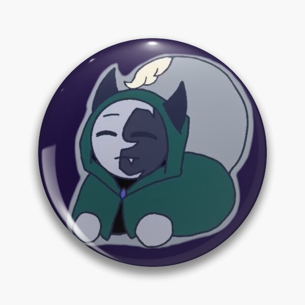 Item preview, Demon Moon Loaf designed and sold by Skitter’s Sticker Shop.