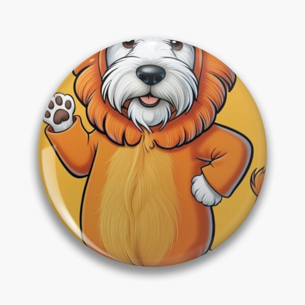 Item preview, Lionhearted Westie - Cute Dog Art designed and sold by Animals Wearing Glasses.