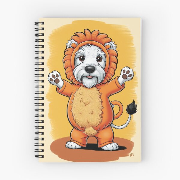 Item preview, Lionhearted Westie - Cute Dog Art designed and sold by Animals Wearing Glasses.