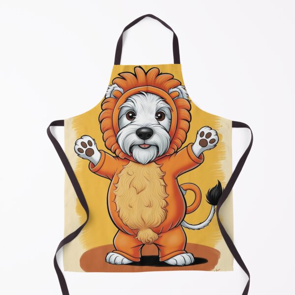 Item preview, Lionhearted Westie - Cute Dog Art designed and sold by Animals Wearing Glasses.