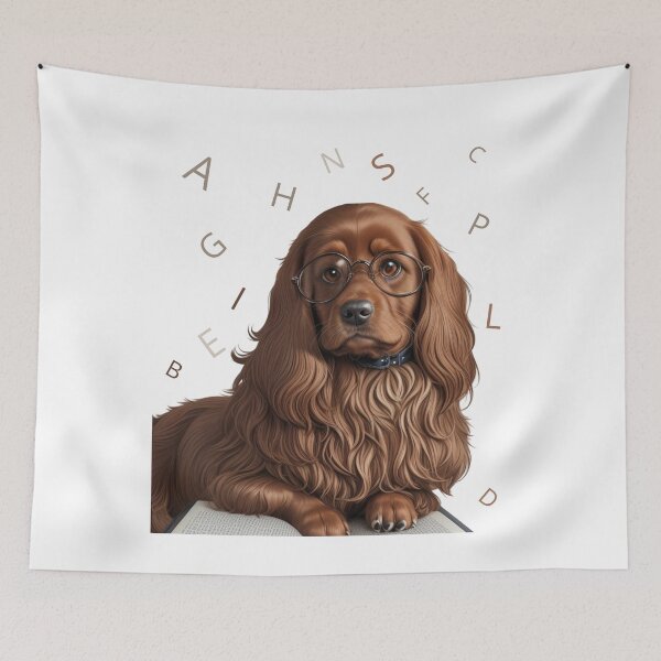 Item preview, Bookish Pup designed and sold by GrafiShop.
