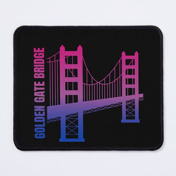 Item preview, Golden Gate Bridge San Francisco graphic, Bisexual pride flag graphic, LGBTQ+ graphic, Pride unisex, pride outfit, pride month designed and sold by PrideBeProud.