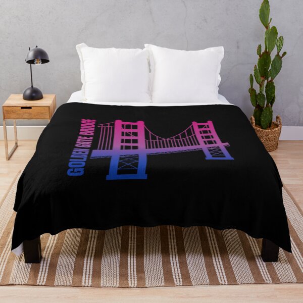 Item preview, Golden Gate Bridge San Francisco graphic, Bisexual pride flag graphic, LGBTQ+ graphic, Pride unisex, pride outfit, pride month designed and sold by PrideBeProud.