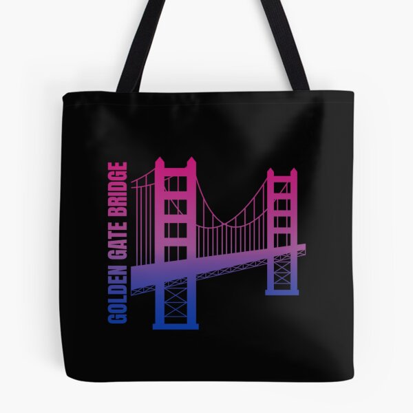 Item preview, Golden Gate Bridge San Francisco graphic, Bisexual pride flag graphic, LGBTQ+ graphic, Pride unisex, pride outfit, pride month  designed and sold by PrideBeProud.