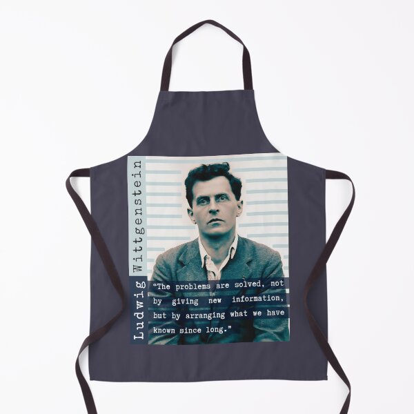 Item preview, Ludwig Wittgenstein quote: “The problems are solved, not by giving new information, but by arranging what we have known since long.” designed and sold by artbleed.
