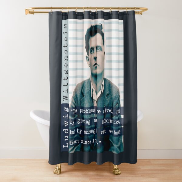 Item preview, Ludwig Wittgenstein quote: “The problems are solved, not by giving new information, but by arranging what we have known since long.” designed and sold by artbleed.