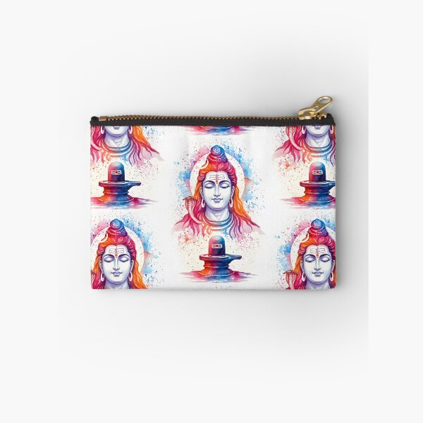 Item preview, Meditative Shiva Watercolour - Maha Shivaratri  designed and sold by InevitableAum.