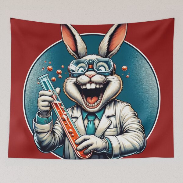 Item preview, Mad Scientist Bunny - Crazy Laboratory Experiment designed and sold by Nauert's.