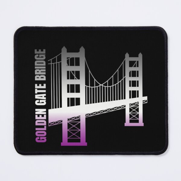 Item preview, Golden Gate Bridge San Francisco graphic, Asexual pride flag graphic, LGBTQ+ graphic, Pride unisex, pride outfit, pride month  designed and sold by PrideBeProud.