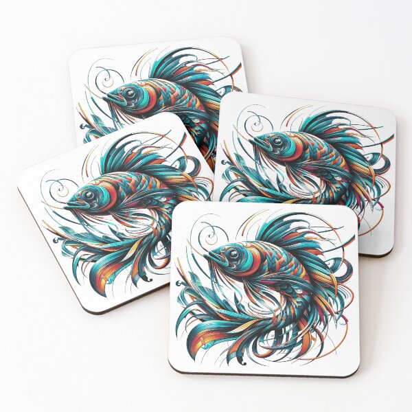Item preview, Fish designed and sold by maistendencias.