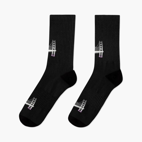 Item preview, Golden Gate Bridge San Francisco graphic, Asexual pride flag graphic, LGBTQ+ graphic, Pride unisex, pride outfit, pride month  designed and sold by PrideBeProud.
