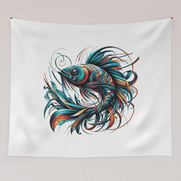 Item preview, Fish designed and sold by maistendencias.