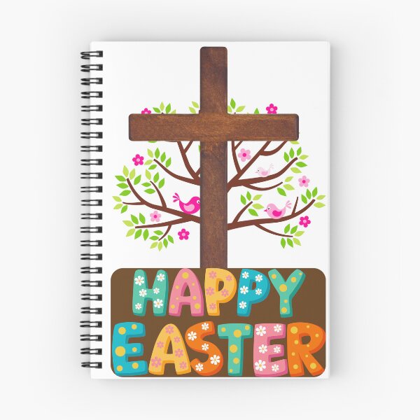 Item preview, Happy Easter Cross designed and sold by BlessedHandsDesigns.