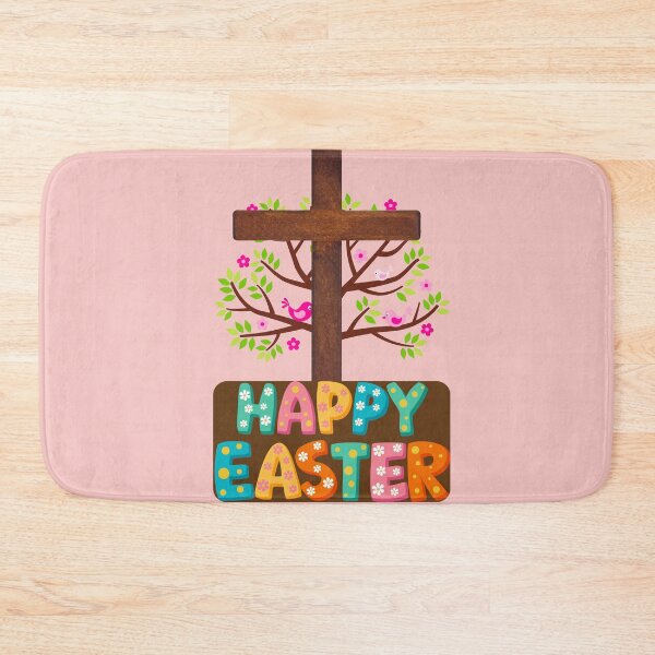 Item preview, Happy Easter Cross designed and sold by BlessedHandsDesigns.