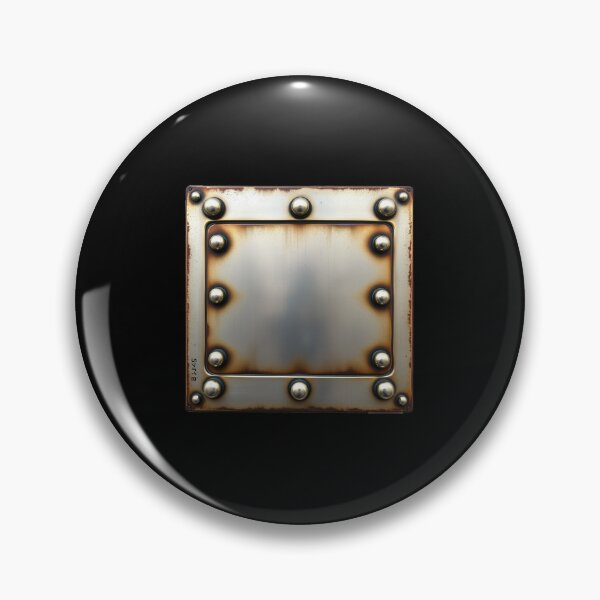 Item preview, Steel plate, Metal, Rivets, Welding designed and sold by Burn-Ego.