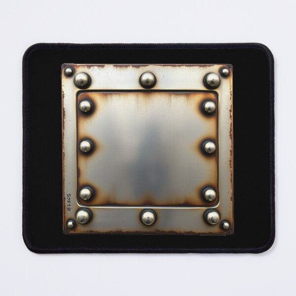 Item preview, Steel plate, Metal, Rivets, Welding designed and sold by Burn-Ego.