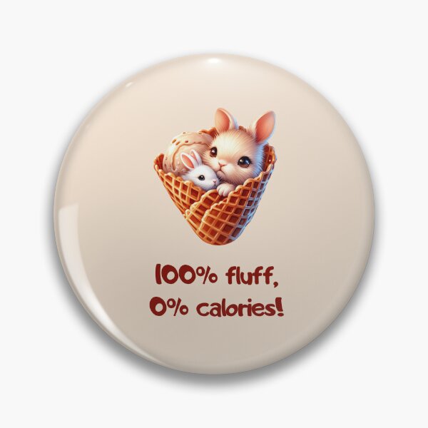 Item preview, 100% fluff, 0% calories! designed and sold by All-Of-Art.