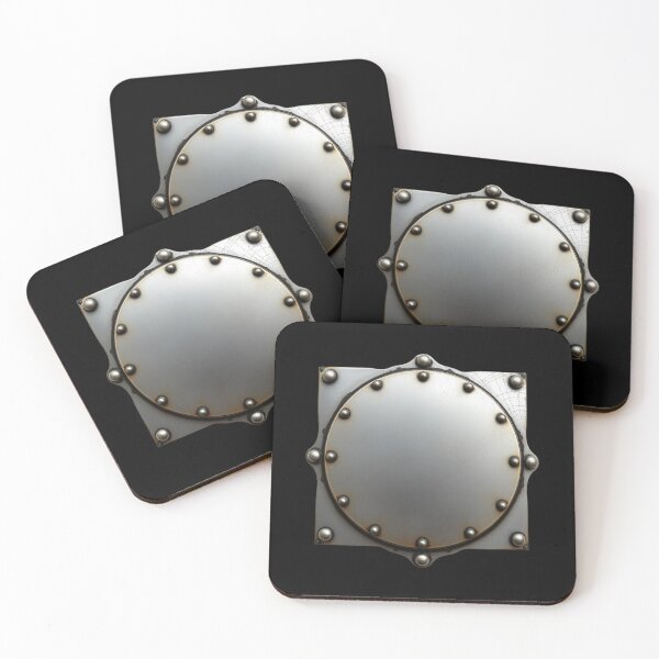 Item preview, Circular Steel plate, Metal, Rivets, Welding designed and sold by Burn-Ego.