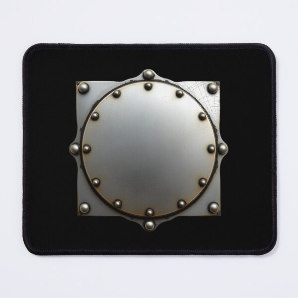 Item preview, Circular Steel plate, Metal, Rivets, Welding designed and sold by Burn-Ego.