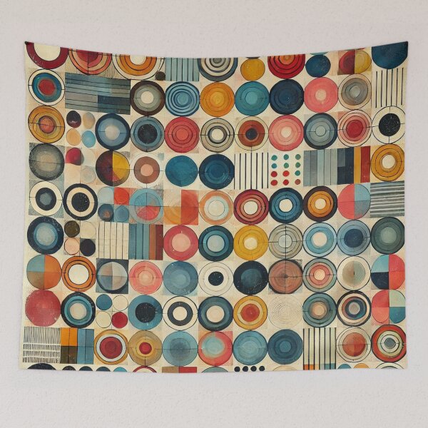 Item preview, Patchwork of circles designed and sold by jsebouvi.