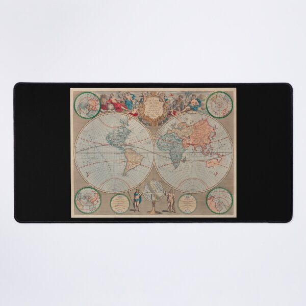 Item preview, A New Map Of The World designed and sold by Angry Swan Designs.