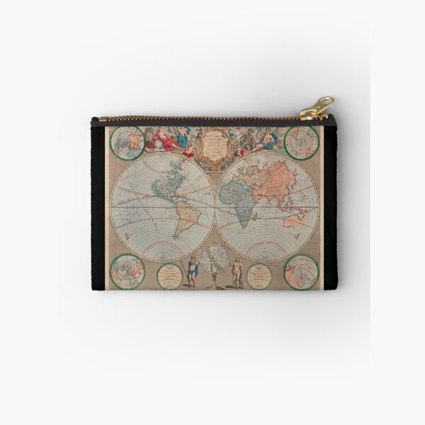 Item preview, A New Map Of The World designed and sold by Angry Swan Designs.