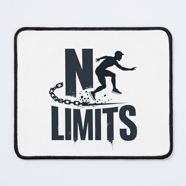 Item preview, No Limits – Motivational Fitness & Gym Design designed and sold by D1dymos.