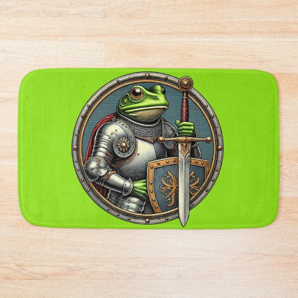Item preview, Knight Frog - Noble Medieval Warrior Animal designed and sold by Nauert's.