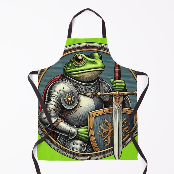 Item preview, Knight Frog - Noble Medieval Warrior Animal designed and sold by Nauert's.