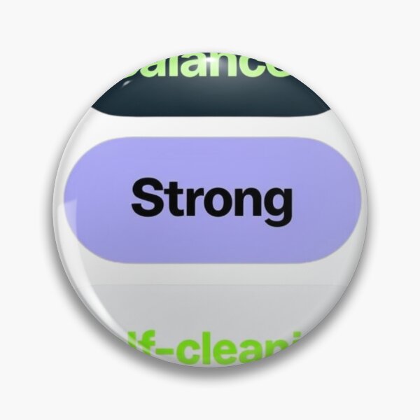 Item preview, Balanced. Strong. Self-Cleaning – A Lifestyle of Harmony & Resilience designed and sold by IINSPIRA.