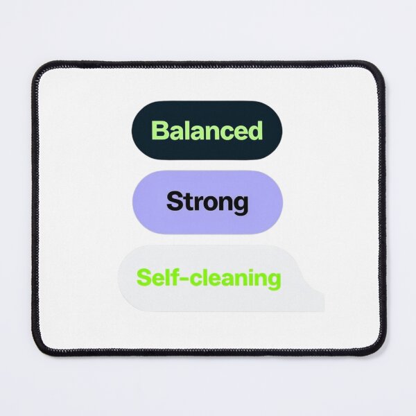 Item preview, Balanced. Strong. Self-Cleaning – A Lifestyle of Harmony & Resilience designed and sold by IINSPIRA.