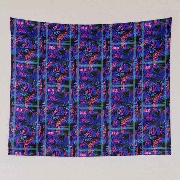 Item preview, Boats and Lake Rats Tropical Print BALRS designed and sold by ChristinasMess.