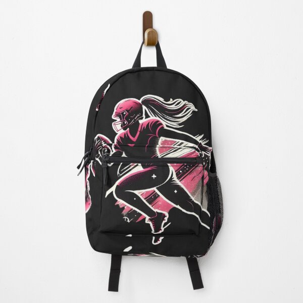 Item preview, Female Football Player - Bold Sport Design designed and sold by Desireehaz.