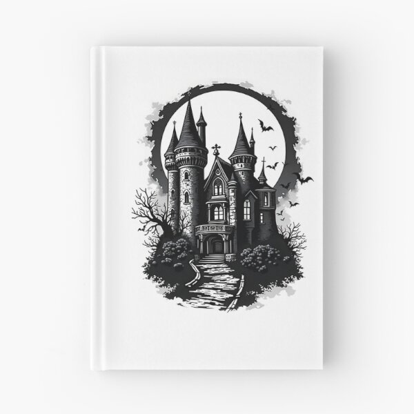 Item preview, Haunted Castle Silhouette designed and sold by VibeTCreations.