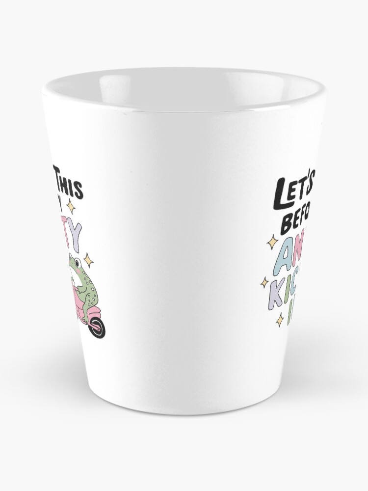 Thumbnail 2 of 4, Coffee Mug, Anxiety Frog designed and sold by RileyandRussell.