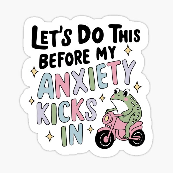 Item preview, Anxiety Frog designed and sold by RileyandRussell.
