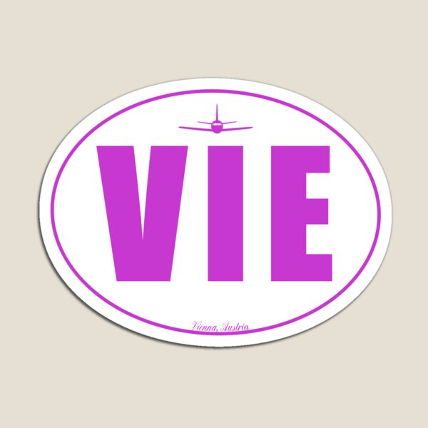 Item preview, VIE Vienna Austria Airport Code designed and sold by Lartheviking.