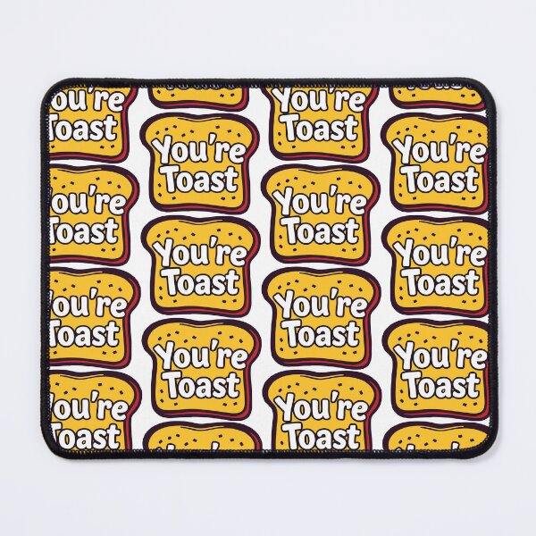 Item preview, You’re Toast – Funny Pun Cartoon French Toast Design designed and sold by CrownedCanvas.