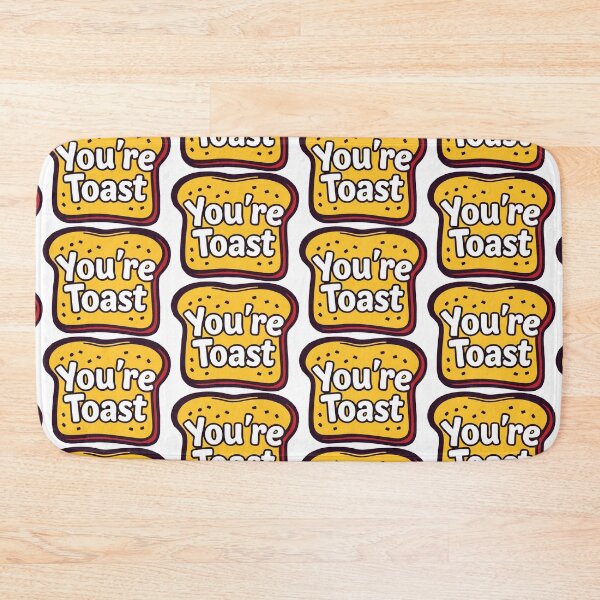 Item preview, You’re Toast – Funny Pun Cartoon French Toast Design designed and sold by CrownedCanvas.