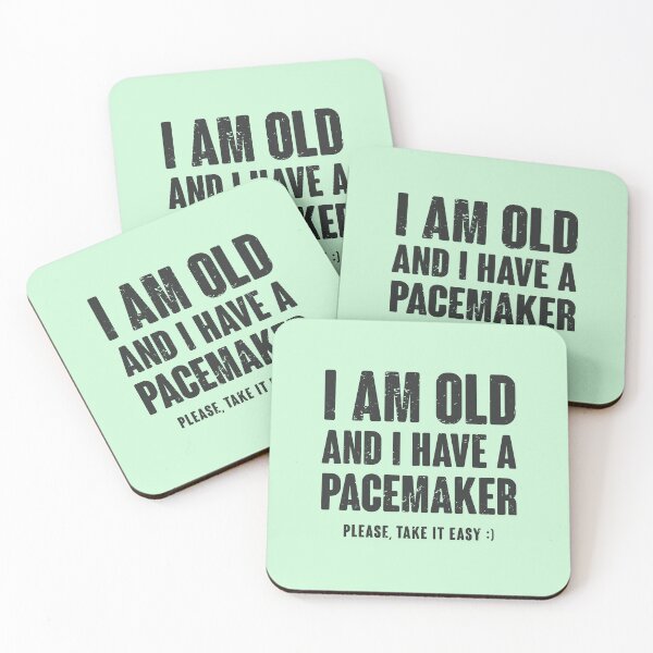 Item preview, Old and Pacemaker | Elder Love | Funny Concept designed and sold by monkeybusiness.pt.
