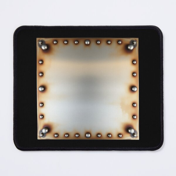 Item preview, Large Steel Plate, Rust, Rivets, Welding designed and sold by Burn-Ego.